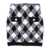 Balmain Balmain Checkered Mini Skirt Black