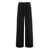 Self-Portrait Self-Portrait Wide-Leg Jeans Black