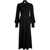 Patou Patou Draped Maxi Day Dress Clothing Black