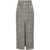 Dolce & Gabbana Dolce & Gabbana Midi Plaid Wool Skirt Black