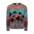 LANEUS Laneus Soft Cashm Dye Jumper MULTICOLOR