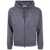 FILIPPO DE LAURENTIIS Filippo De Laurentiis Long Sleeves Hoodie Fullzip Clothing GREY