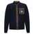 Moncler Moncler Hoodie Zip Up Clothing BLUE