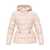 Moncler Moncler Padded Down Puffer Hooded Jacket PASTEL PINK