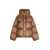 Moncler Moncler Borey Hooded Short Down Jacket Brown