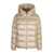 Moncler Moncler Biron Hooded Short Down Jacket Beige