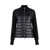 Moncler Moncler Cardigan With Nylon Panels Black