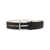 Paul Smith Paul Smith Signature Stripe Leather Belt Black