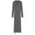 Michael Kors Michael Kors Grey Ribbed Wool Midi Dress GREY