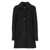 Fay Fay Wool And Cashmere Coat Black