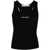 Palm Angels Palm Angels Logo Ribbed Tank Top Black