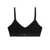 Palm Angels Palm Angels Logo Cotton Balconette Bra Black