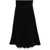 EXTREME CASHMERE Extreme Cashmere Twirl Cashmere Midi Skirt Black