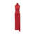 Casablanca Casablanca Column Dress RED