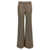 Stella McCartney Chevron pants Brown