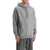 MAISON KITSUNÉ Bold Fox Head Hooded Sweatshirt MEDIUM GREY MELANGE