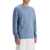 MAISON KITSUNÉ "Long-Sleeved Fox Head MOONLIGHT BLUE