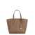 Michael Kors Michael Kors Taryn Leather Tote BROWN