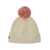 HELEN KAMINSKI 'Tiana' White Beanie With Pompom And Logo Plaque On The Front In Wool And Cashmere Blend Woman WHITE