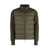 Moncler Moncler Cardigan With Padded Front Panel GREEN