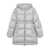 Peserico Peserico Long Quilted Twill Down Jacket GREY