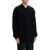 Comme des Garçons Woolen Polo Shirt BLACK