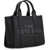 Marc Jacobs Marc Jacobs Black Leather The Mini Tote Bag Black