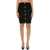 Balmain "Vichy" Knit Skirt BLACK