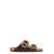 Birkenstock Birkenstock Arizona Suede Shearling Slides BROWN