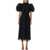 ROTATE Birger Christensen Rotate Birger Christensen Puff Sleeve Midi Dress Black