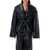 ROTATE Birger Christensen Rotate Birger Christensen Belted Puffer Jacket Black