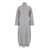 ANTONELLI 'Diomede' Long Grey Dress With High Neck In Wool Blend Woman GREY