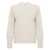 D.EXTERIOR D.Exterior V-Neck Sweater In Wool Blend WHITE