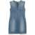 Stella McCartney Stella McCartney Denim Mini Dress VINTAGE BLUE DENIM