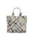 Burberry Burberry Check Motif Mini Tote Bag Beige