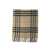 Burberry Burberry Wide Scarf In Cashmere Check Beige