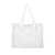 Maison Margiela Maison Margiela Quilted Tote Bag With Large Embroidery WHITE