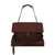 Moschino Moschino Leather Shoulder Bag With Belt BROWN