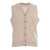 Kangra Kangra Cashmere Knitted Vest BROWN