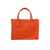 LANCEL Lancel Hand Held Bag. ORANGE