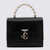 Jimmy Choo Jimmy Choo Black Avenue Top Handle Bag BLACK/LIGHT GOLD