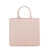 Dolce & Gabbana 'Dg Daily' Pink Handbag With Dg Embroidery In Smooth Leather Woman PINK