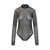 Givenchy Givenchy Jacquard Nylon Bodysuit Black