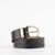 Orciani Orciani Black Soft Bull Belt Black