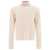 KAPITAL Kapital "Small Flower" Half-Zip Sweatshirt Beige