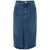 AMI Paris AMI Paris Pencil Denim Skirt USED BLUE