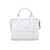 Marc Jacobs Marc Jacobs Leather Handbag COTTON/SILVER