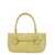 Jil Sander 'Knot Small' Yellow Shoulder Bag With Laminated Logo In Patent Leather Woman YELLOW