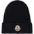 Moncler Moncler Virgin Wool Hat BLUE