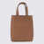 Jimmy Choo Jimmy Choo Brown Calf Leather Totes BISCUIT/LIGHT GOLD